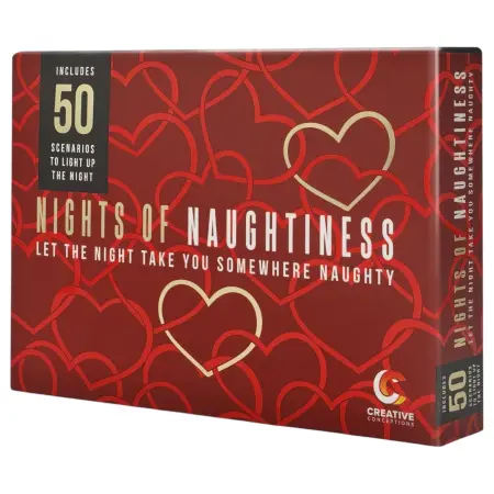 FIFTY NIGHTS OF NAUGHTINESS - erotikus társas (angol nyelven)