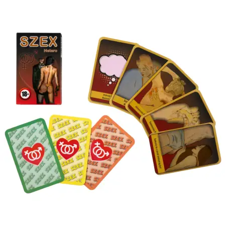 SZEX Hetero - 18+ kártyajáték