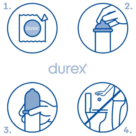 Durex Mutual Pleasure - óvszer (3db)
