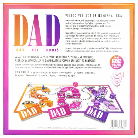 AVK: Adsz Vagy Kapsz - felnőtt szex társasjáték (szlovén nyelven)