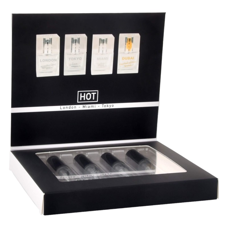 HOT LMTD parfüm csomag férfiaknak (4x5ml) 91715 termék bemutató kép
