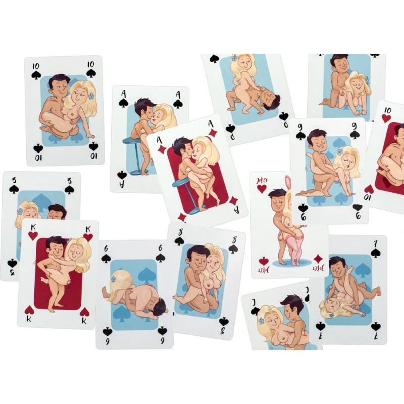 Kama Sutra - szexpóz francia kártya (54db) 27634 termék bemutató kép