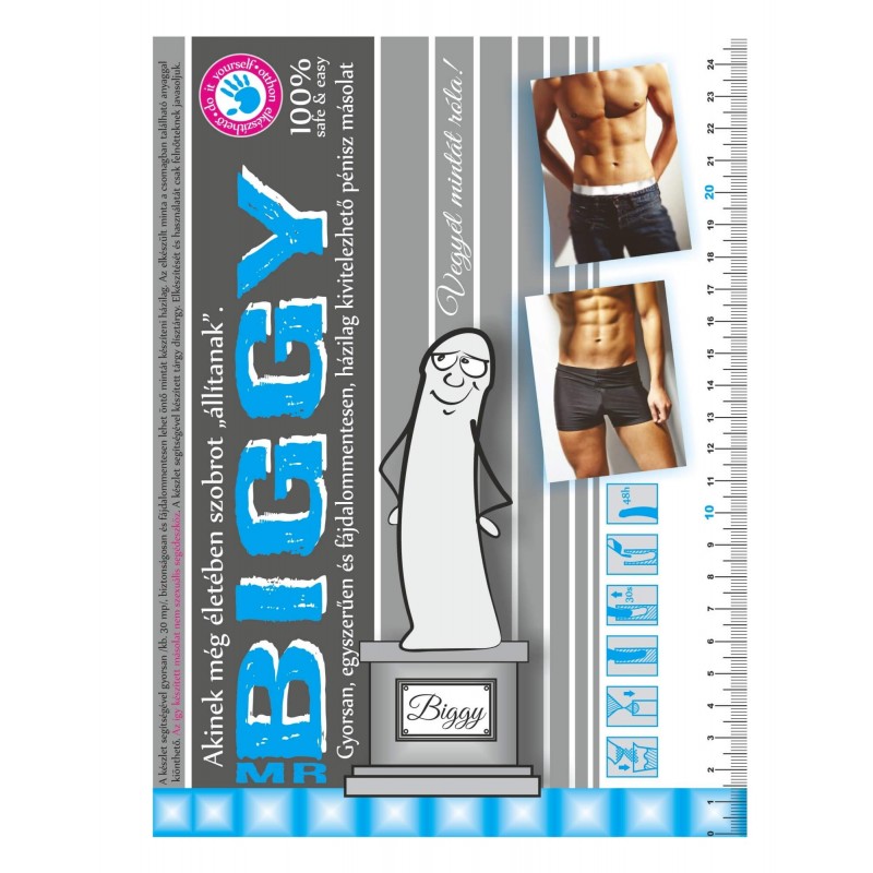 Mr. Biggy - pénisz szobor öntő szett 8403 termék bemutató kép