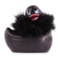 My Duckie Paris 2.0 - játékos kacsa vízálló csiklóvibrátor (fekete) 30295 termék bemutató kép