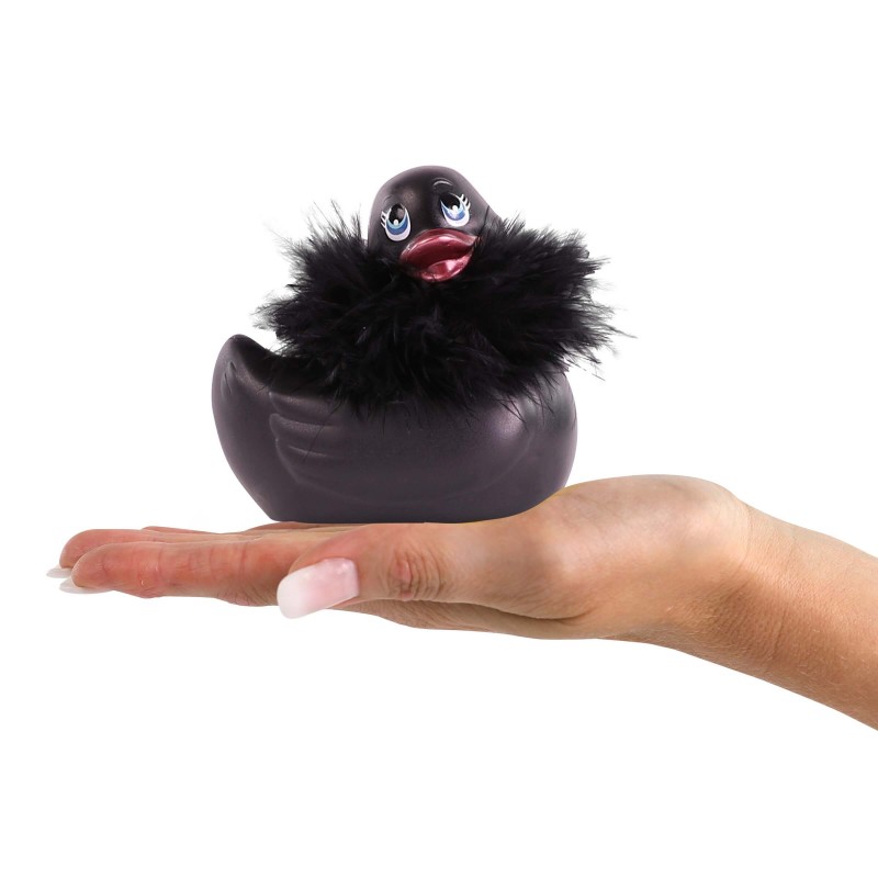 My Duckie Paris 2.0 - játékos kacsa vízálló csiklóvibrátor (fekete) 30296 termék bemutató kép
