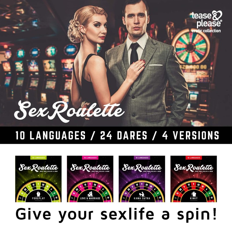 Sex Roulette Love & Married - szex társasjáték (10 nyelven) 57367 termék bemutató kép