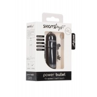 Shots Toys - minivibrátor (fekete) 77454 termék bemutató kép