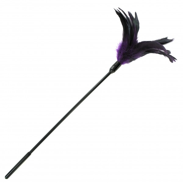 Sportsheets - toll cirógató, hosszú nyéllel (viola-fekete)