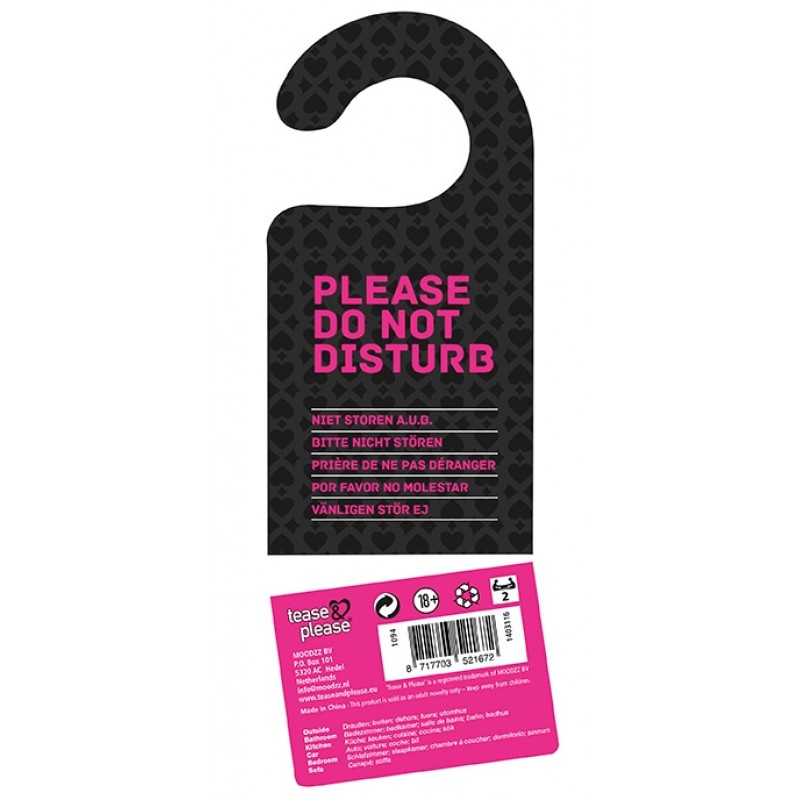 Szex dobókocka ajtóakasztóval szett (fekete-pink) 57800 termék bemutató kép