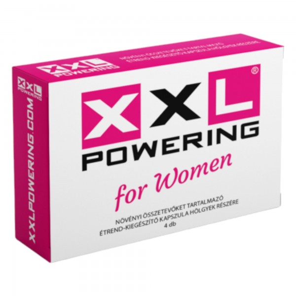 XXL Powering for Women - erős étrend-kiegészítő nőknek (4db)